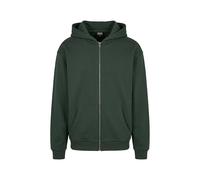 Urban Classics Giacca di felpa verde scuro Uomo - Abbigliamento - Taglie comode - Felpe Urban Classics S