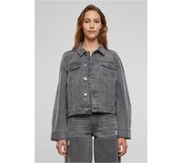 Urban Classics Giacca di jeans da donna Giacca di jeans da donna anni '80 Oversized TB6834 XXL Grigio