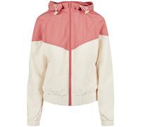 Urban Classics Giacca da donna Ladies Arrow Giacca a vento Palepink/Whitesand 5XL Rosa