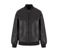 Urban Classics Tb6725-ladies Synthetic Leather Bomber Jacket Giacche Leggere, Nero, XL Donna