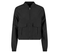 Urban Classics Short Crinkle Nylon Jacket Nero M Donna