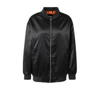 Urban Classics Bomber da Donna Oversize in Raso Giacca, Nero, S