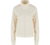 Urban Classics Giacca di mezza stagione 'Retro Track' sabbia / bianco Donna Urban Classics M sabbia / bianco