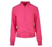 Urban Classics Ladies Light Bomber Jacket, Giacca, Donna, Rosa (Hibiskus Pink), XL