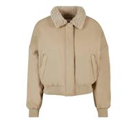 Urban Classics Ladies Pilot Bomber Jacket Giacca, Wetsand/Sand, M Donna