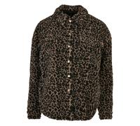 Urban Classics Aop Sherpa Overshirt Marrone L Donna