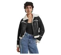 Urban Classics Giacca di mezza stagione nero / bianco Donna - Abbigliamento - Taglie comode - Giacche Urban Classics M