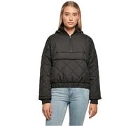 Urban Classics Giacca Donna Oversized A Diamante Trapuntata Con Zip A Metà