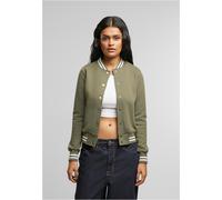 Urban Classics Giacca felpata college da donna TB1990 XS Verde