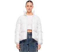 Urban Classics Tb7003-ladies Recycled Short Shiny Puffer Jacket Giacche Invernali, Bianco, M Donna