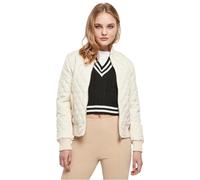Urban Classics Giacca in Nylon da Donna Diamond Quilt, Sabbia, XXL