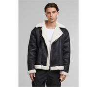 Urban Classics Giacca in pelle Giacca biker in shearling TB7048 XL Nero