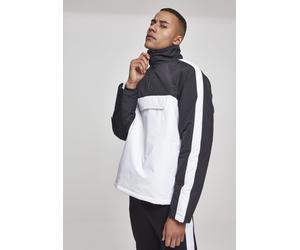 Urban Classics Giacca invernale 2-Tone Giacca Pull Over Imbottita White/Nero L Bianco