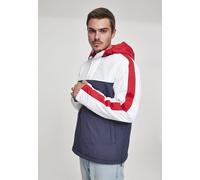 Urban Classics Giacca invernale 3-Tone Giacca imbottita con cappuccio White/Nero M Bianco