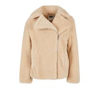 Urban Classics Sherpa Biker Jacket Beige M Donna