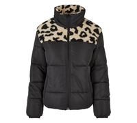 Urban Classics Aop Sherpa Mixed Padded Jacket Grigio 5XL Donna