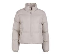 Urban Classics Ladies cropped peached puffer jacket Donna Giacca invernale nero
