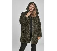 Urban Classics Giacca invernale da donna Ladies Leo Teddy Coat Darkolive Leo M Verde