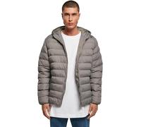Urban Classics Giacca Invernale da Uomo con Cappuccio, Calda e Trapuntata, Piumino Adatto anche alle Mezze Stagioni Colore: asphalt, Taglia: L