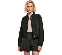 Giacca corta in denim da donna Urban Classics Boxy Worker Noir XS