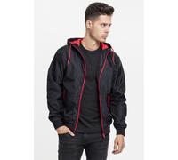 Urban Classics Giacca leggera Contrast Windrunner Nero/Rosso S Nero