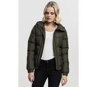 Urban Classics Giacca leggera da donna Giacca con cappuccio da donna Darkolive L Verde