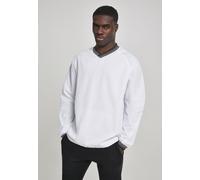 Urban Classics Giacca leggera Warm Up Pull Over White/Grey S Bianco