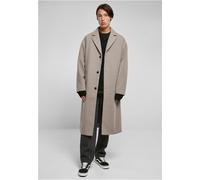 Urban Classics Long Coat Cappotto, Grigio Lupo, L Uomo