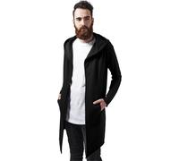 Urban Classics Cardigan/giacca in maglia Long Cardigan aperto con cappuccio Edge Nero XS Nero