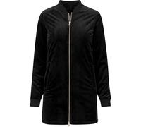 Parka da donna Urban Classic long velvet Noir S