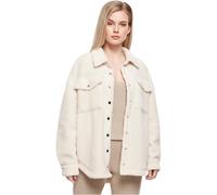 Urban Classics Giacca Overshirt Sherpa Da Donna Con Collo A Revers Lunga