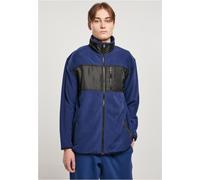 Urban Classics Giacca Patched Micro Giacca in pile Spaceblue XL Blu
