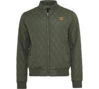 Urban Classics Diamond Quilt Nylon Bomber Jacket Verde 122-128 cm Ragazzo