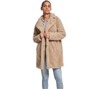 Urban Classics Giacca per Donna in Sherpa Oversize, Cappotto Lungo dal Taglio Oversize, Chiusura a Bottoni, Diversi Colori Disponibili, Taglie XS - 5XL