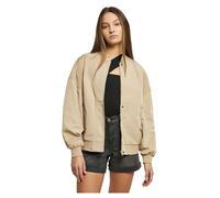 Urban Classics Giacca da donna riciclata, oversize, leggera bomber, Beige Union, M