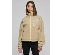 Urban Classics Giacca Sherpa Mix da donna 4XL Beige