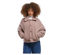 Urban Classics Giacca da donna Giacca corta Sherpa da donnaon TB6720 XXL Rosa