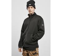 Urban Classics Giacca Teddy Bonded Zip Giacca Charcoal S Grigio