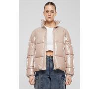 Urban Classics Giacca trapuntata da donna Giacca corta riciclata e lucida da donna TB7003 M Rosa