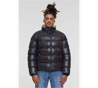 Urban Classics Giacca trapuntata Giacca con collo a zip riciclata TB7014 M Nero