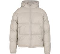Urban Classics Giacca trapuntata Shiny Puffer Jacket With Hood TB7585 L Grigio