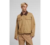 Urban Classics Giacca Uomo Workwear Cotton Giacca TB7624 5XL Beige