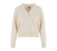 Urban Classics Giacchetta écru Donna - Abbigliamento - Taglie comode - Pullover e cardigan - Cardigan Urban Classics XXL