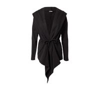 Urban Classics Felpa con cappuccio Donna Cardigan con cappuccio Nero 4XL Nero