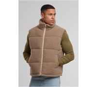 Urban Classics Gilet Basic Teddy Puffer TB7939 3XL Beige