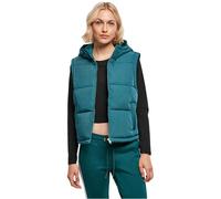 Urban Classics Gilet da Donna in Twill Riciclato, Jasper, XL