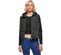 Urban Classics Gilet da Donna in Twill Riciclato, Nero, M
