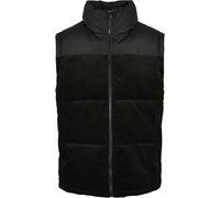 Urban Classics Gilet in Corda, Nero, L Uomo