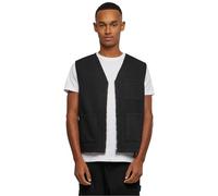 Urban Classics Gilet in Cotone Organico Giacca, Nero, XL Uomo