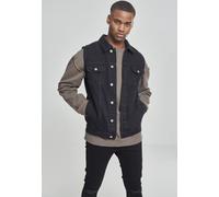 Urban Classics Gilet in denim nero scuro XXL Nero
